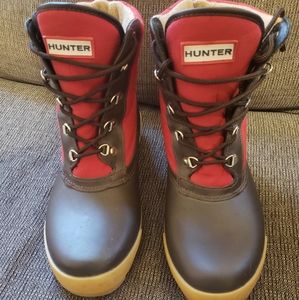 Mens Hunter lace up boots